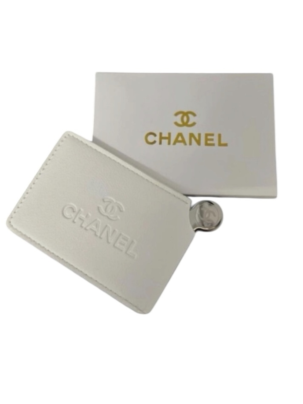 Chanel Card Holder & Mirror Gift With Purchase Item New in Box